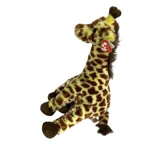 TY Beanie Baby Classic Hightops Giraffe Plush -NWT-TY Classic Collection-TY Silk